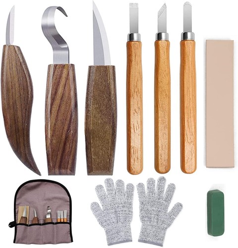 Wood carving knives set - carving,