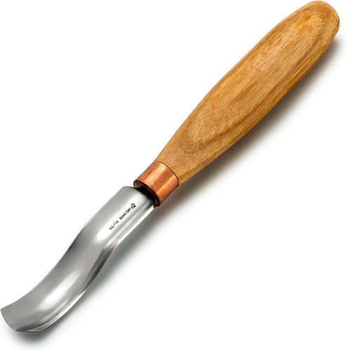 Wood carving bent gouge k8a - carving, k8a/14