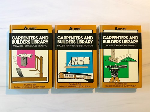 Carpentry books set audel - carpentry,