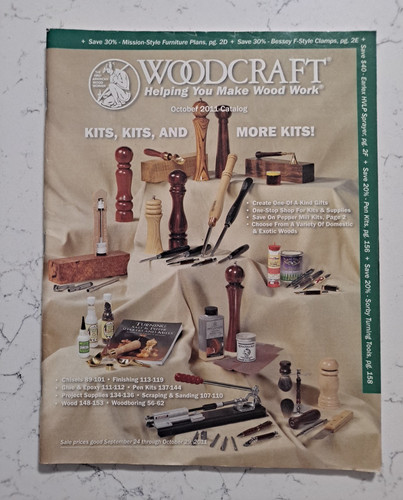 Woodcraft catalog october 2011 - woodcraft,