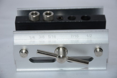 Self centering doweling jig - centering,
