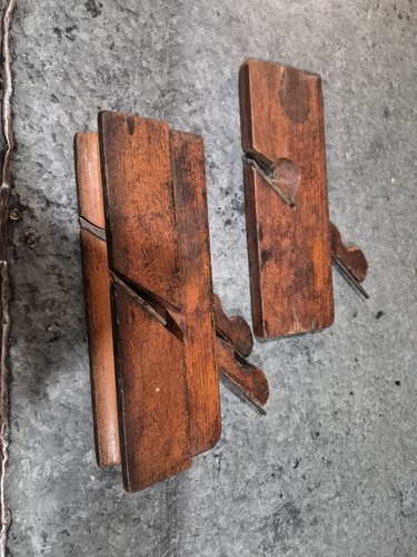 Vintage original wooden - wooden, rabbet