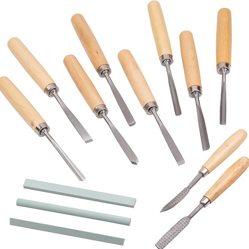 Hand wood chisel - wood, set