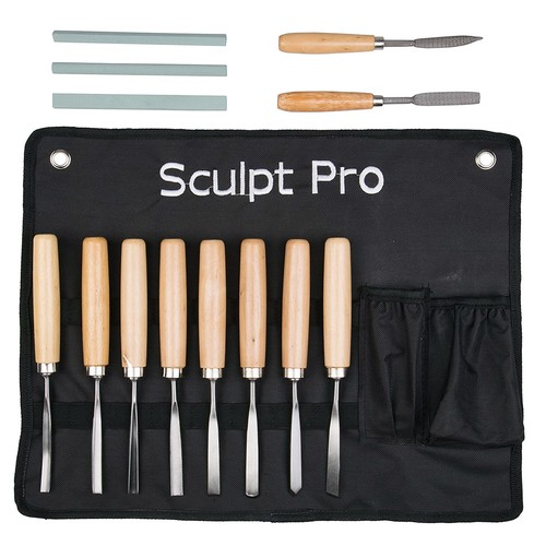 Wood carving set - set, hand